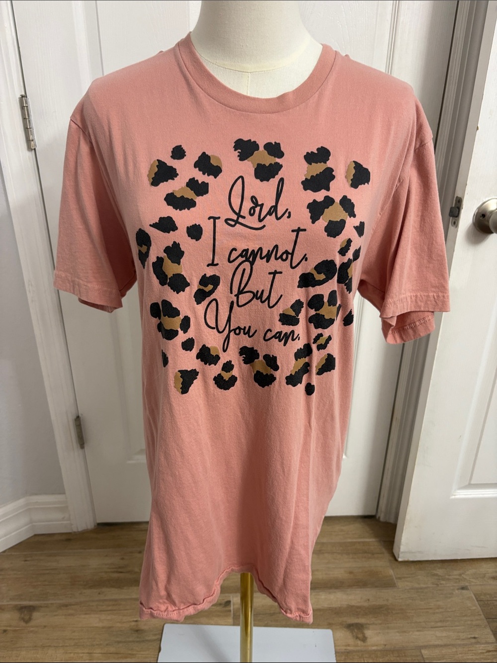 Soft Salmon Pink Short Sleeve Tee